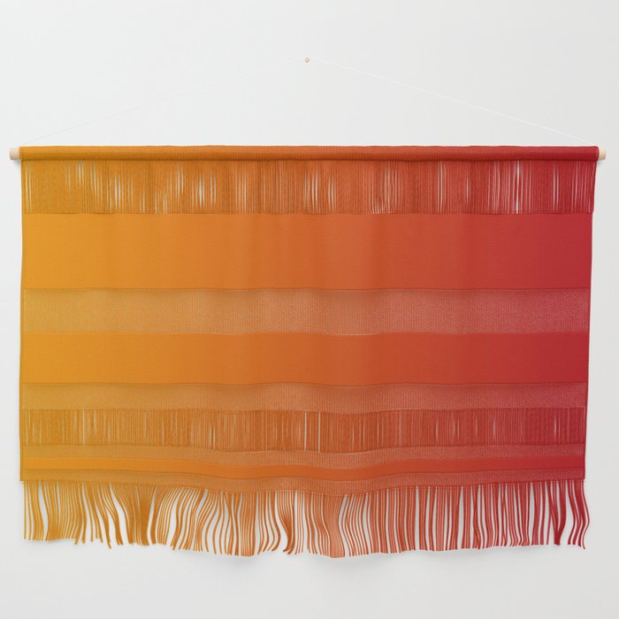 Red Orange Gradient Wall Hanging Gallery Image 1