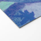 Fall Apple Orchard Painting in Cobalt Blue Welcome Mat Gallery Image 2