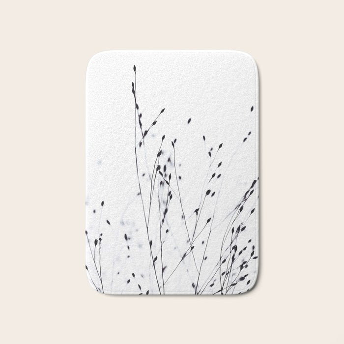 BLACK GRASS Bath Mat Gallery Image 1