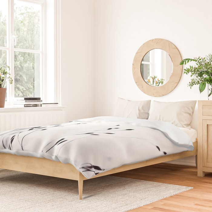 BLACK GRASS Duvet Cover Gallery Image 2