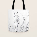 BLACK GRASS Tote Bag Gallery Image 1