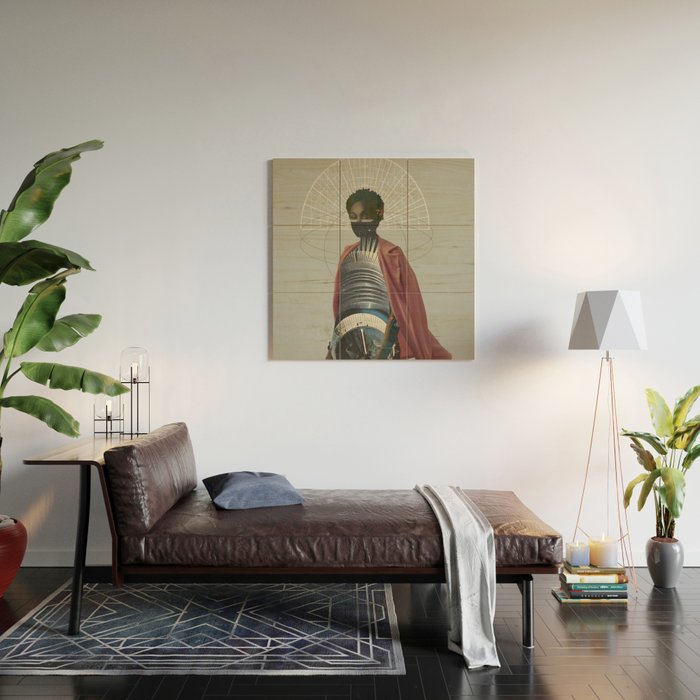 Warrior Wood Wall Art Gallery Image 2