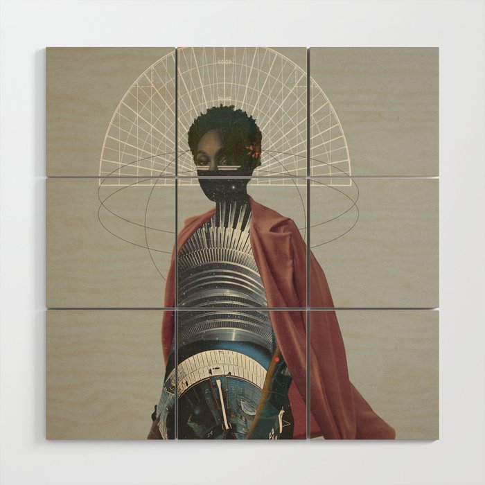 Warrior Wood Wall Art Gallery Image 1