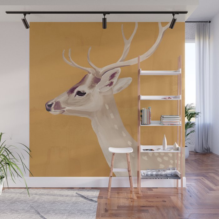 White Stag III Wall Mural Gallery Image 1