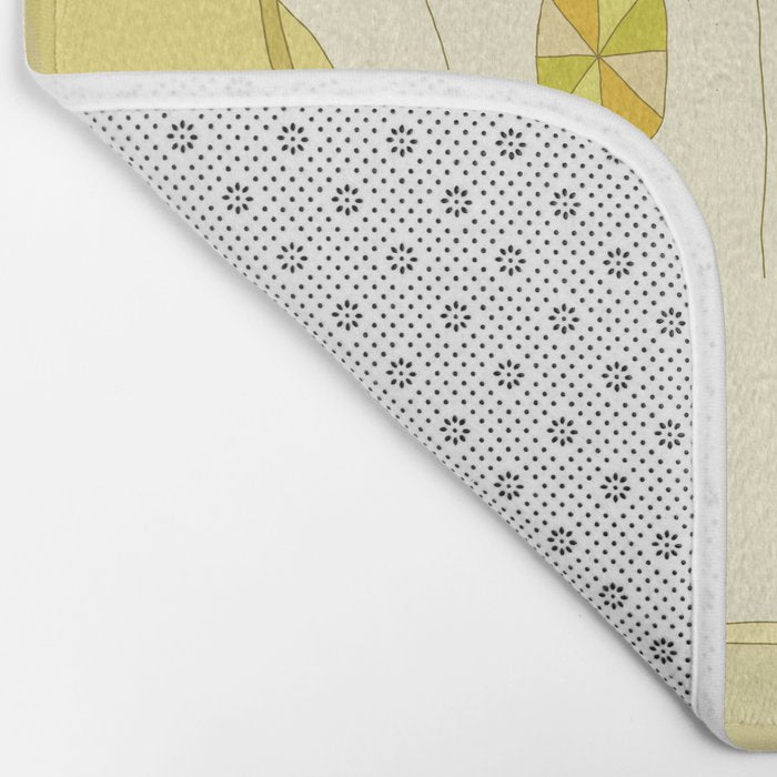 surf house shell dream house // retro art by surfy birdy Bath Mat Gallery Image 2
