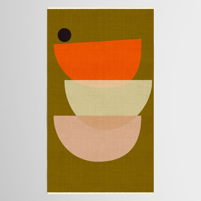 cups balance mid century minimal Tablecloth Gallery Image 2