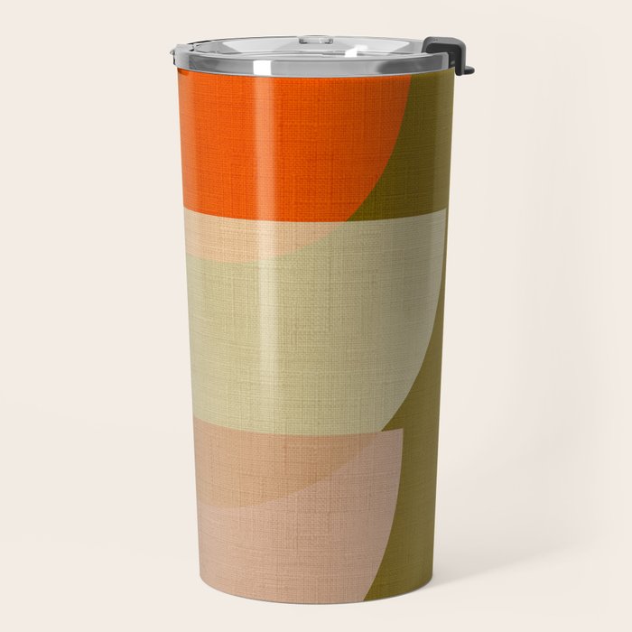 cups balance mid century minimal Travel Mug Gallery Image 2