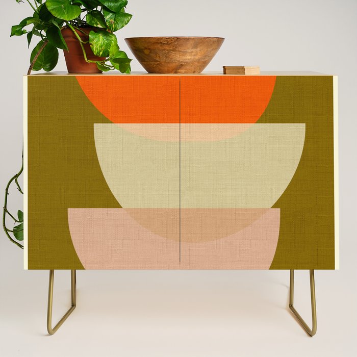 cups balance mid century minimal Credenza Gallery Image 1