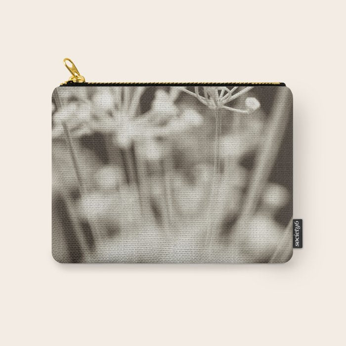 Dill Botanical Abstract 2 Carry All Pouch Gallery Image 1