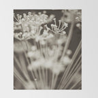 Dill Botanical Abstract 2 Throw Blanket Gallery Image 2