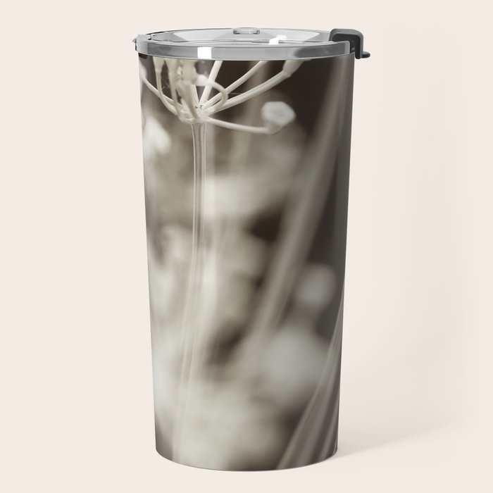Dill Botanical Abstract 2 Travel Mug Gallery Image 2