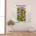 Flower Market III: Amsterdam | Matisse Edition Wall Tapestry Gallery Image 2