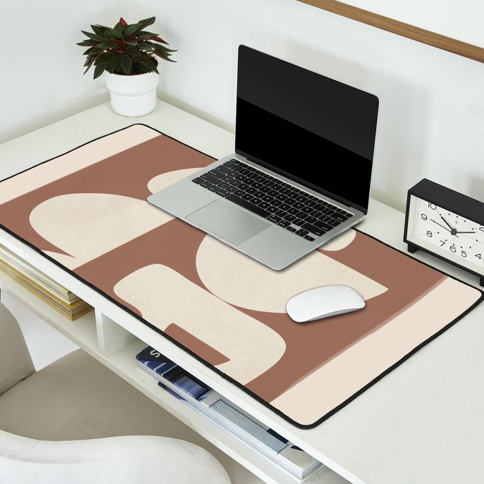 Mocha Movement 1 Desk Mat Gallery Image 2