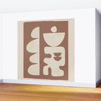 Mocha Movement 1 Wall Mural Gallery Image 2