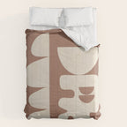 Mocha Movement 1 Comforter Gallery Image 6