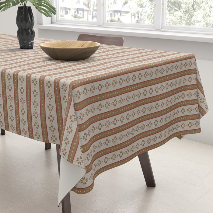 Ribbon Stripe Tablecloth Gallery Image 3