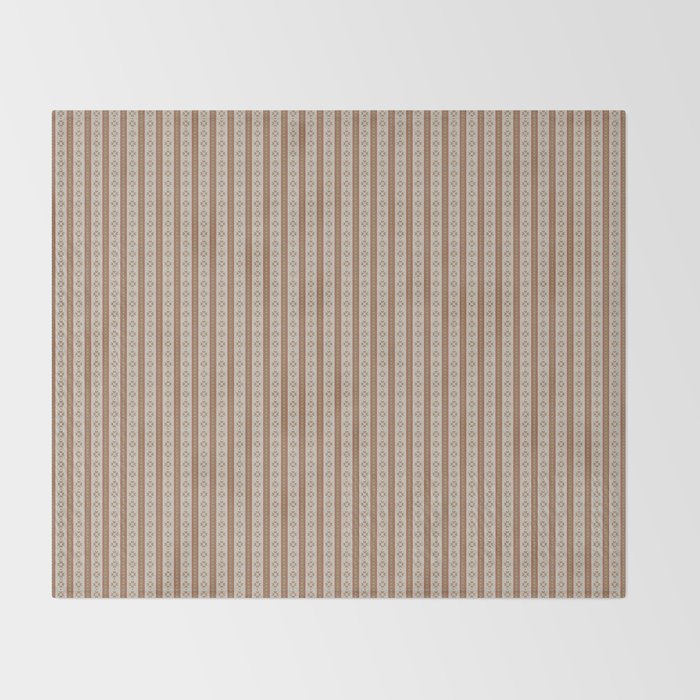 Ribbon Stripe Throw Blanket Gallery Image 2