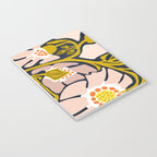 Backyard flower - modern floral illustration Notebook Gallery Image 3