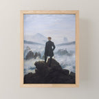 Wanderer above the Sea of Fog Mini Art Print Gallery Image 1