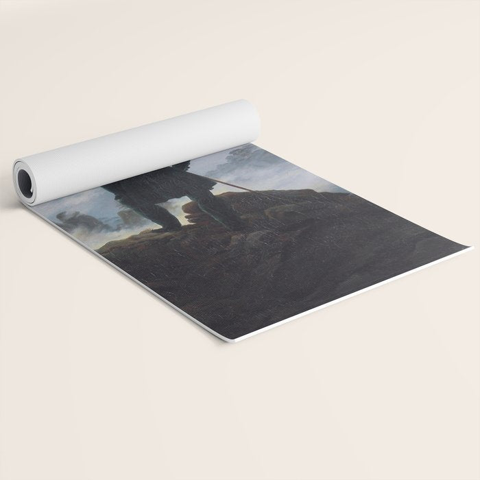 Wanderer above the Sea of Fog Yoga Mat Gallery Image 2