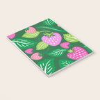 Strawberry Fields - Pink and Green Notebook Gallery Image 3