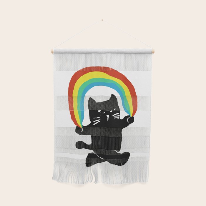 Rainbow cat Wall Hanging Gallery Image 1