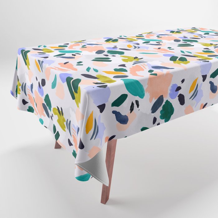 TERRAZZO BRUSHSTROKES Tablecloth Gallery Image 1