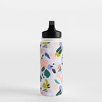 TERRAZZO BRUSHSTROKES Water Bottle Gallery Image 3