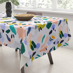 TERRAZZO BRUSHSTROKES Tablecloth Gallery Image 3
