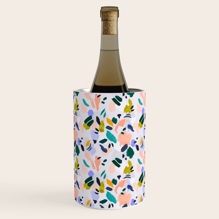 TERRAZZO BRUSHSTROKES Wine Chiller Gallery Image 1