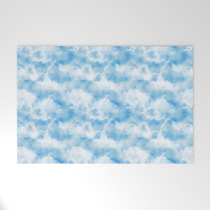 Cloud Welcome Mat Gallery Image 1