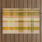 Colorful Plaid #1 Outdoor Rug Gallery Image 1