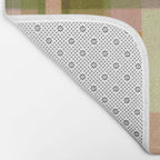 Colorful Plaid #1 Bath Mat Gallery Image 2