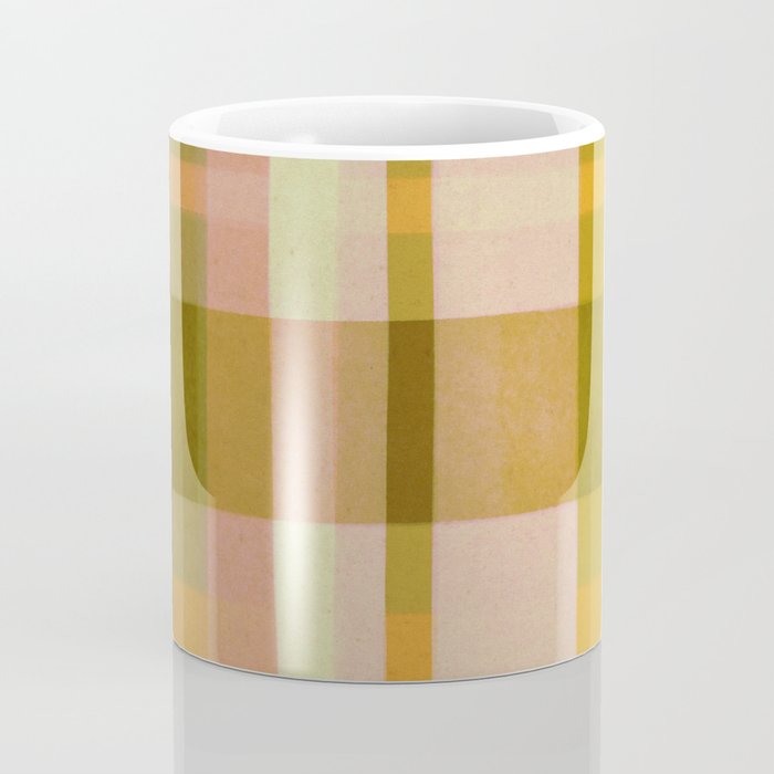 Colorful Plaid #1 Coffee Mug Gallery Image 4