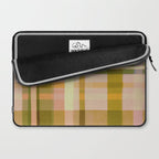 Colorful Plaid #1 Laptop Sleeve Gallery Image 2