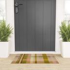 Colorful Plaid #1 Welcome Mat Gallery Image 3