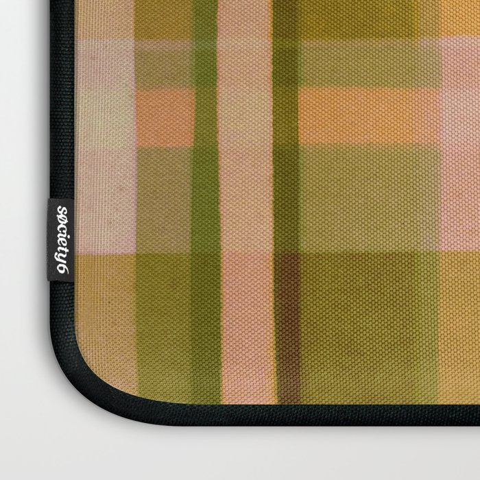Colorful Plaid #1 Laptop Sleeve Gallery Image 3
