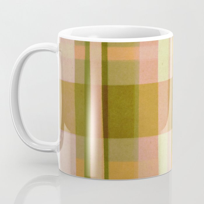 Colorful Plaid #1 Coffee Mug Gallery Image 3