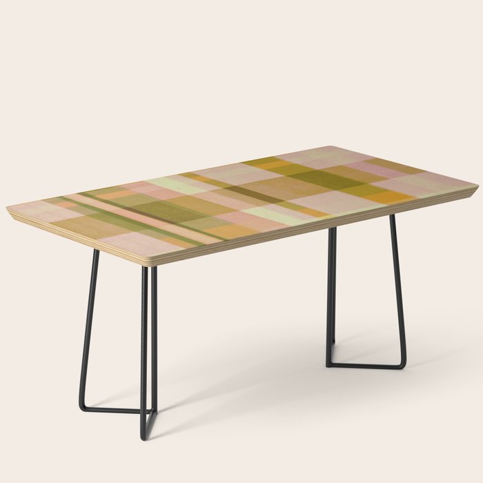 Colorful Plaid #1 Coffee Table Gallery Image 1