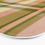 Colorful Plaid #1 Bath Mat Gallery Image 3