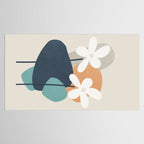 Abstract Flowers 3 Tablecloth Gallery Image 2