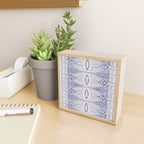 FRENCH LINEN TRIBAL IKAT Mini Art Print Gallery Image 2