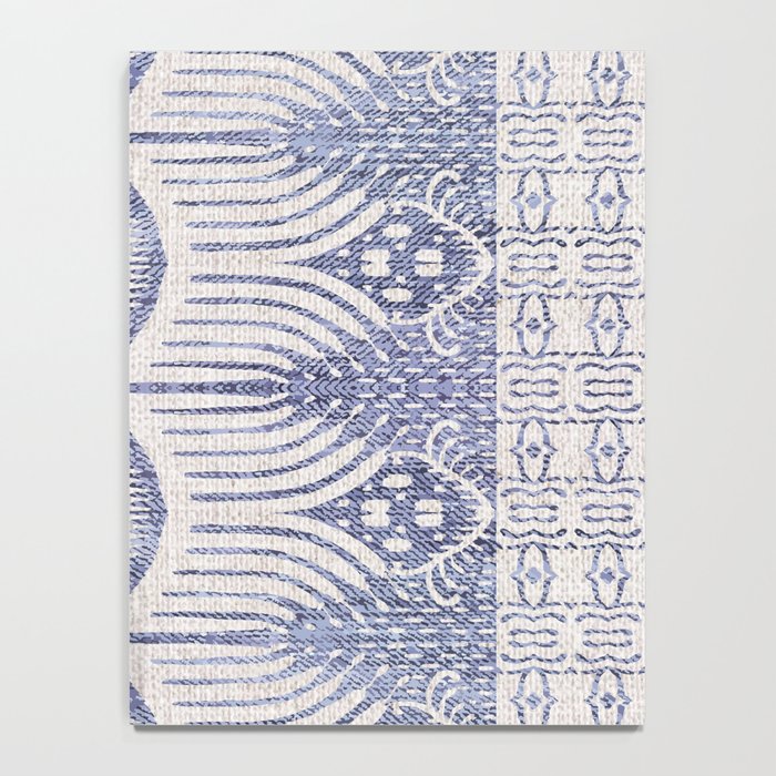 FRENCH LINEN TRIBAL IKAT Notebook Gallery Image 4
