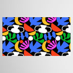 Colorful abstract organic shape art pattern  Tablecloth Gallery Image 2