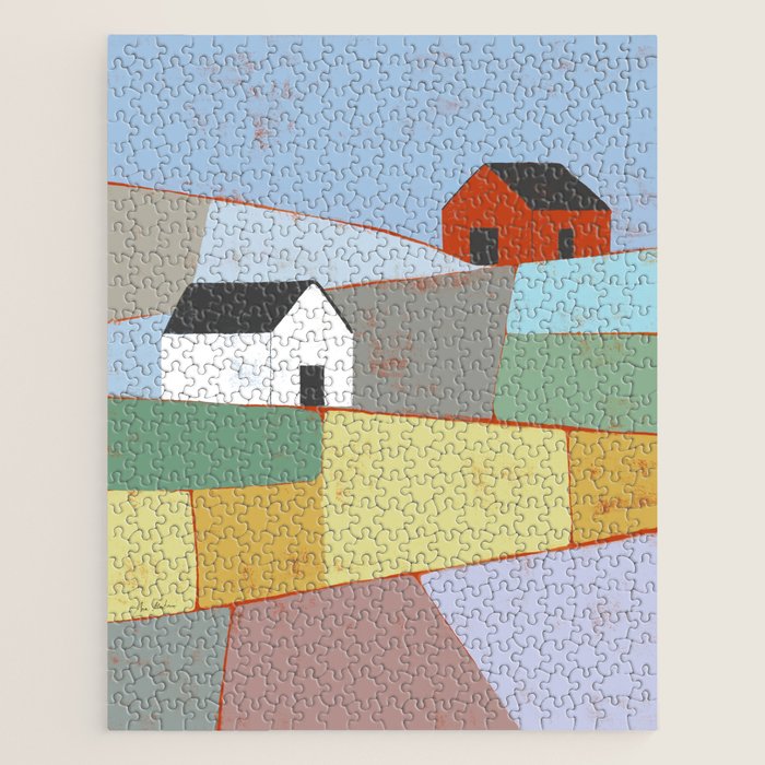 Fields of Color Jigsaw Puzzle Gallery Image 1