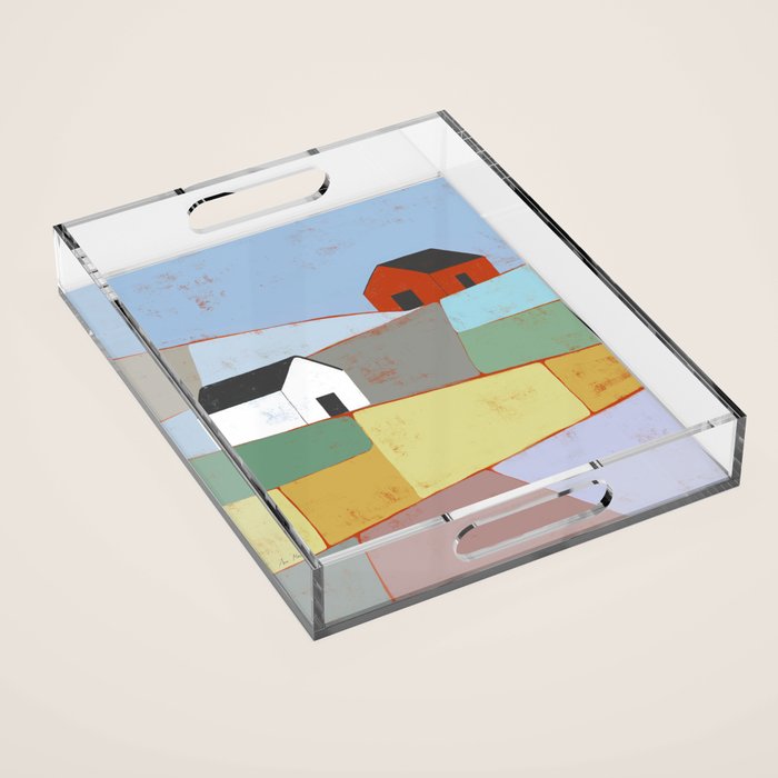 Fields of Color Acrylic Tray Gallery Image 1