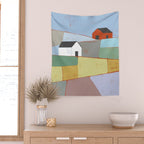 Fields of Color Wall Tapestry Gallery Image 2