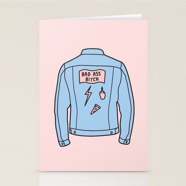 BAD ASS B Stationery Card Gallery Image 1