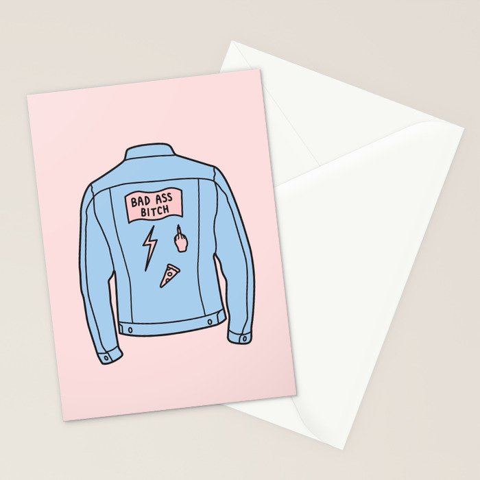 BAD ASS B Stationery Card Gallery Image 2