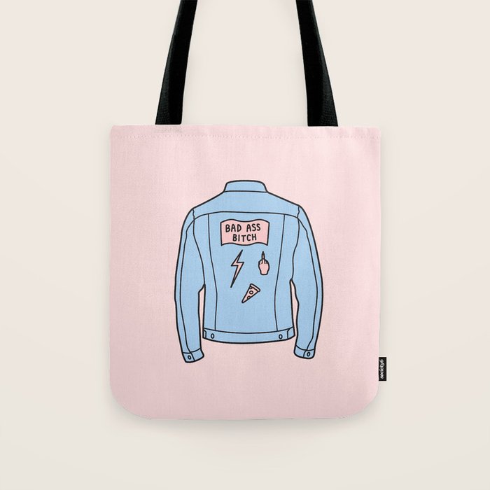 BAD ASS B Tote Bag Gallery Image 1